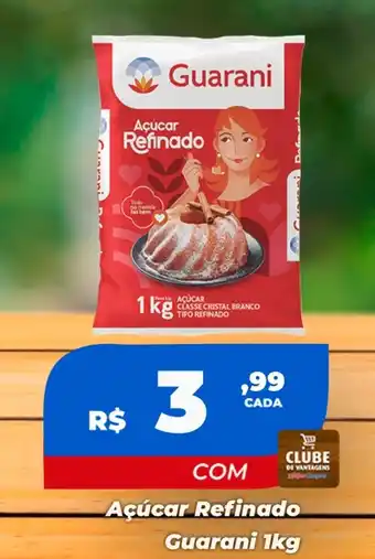 Rede Super Compras Açúcar Refinado Guarani oferta