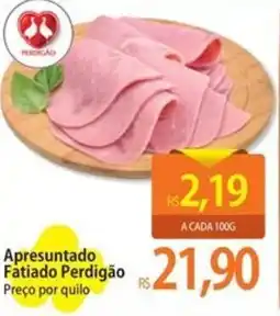 Atacadão Apresuntado Fatiado Perdigão oferta