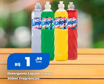 Rede Super Compras Detergente Líquido Limpol Fragrâncias oferta