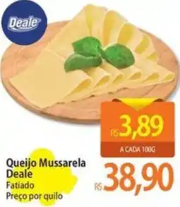 Atacadão Queijo Mussarela Deale oferta