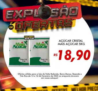 Royal Supermercados Açúcar cristal mais açúcar oferta