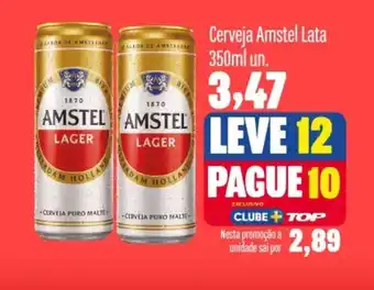 Rede Top Cerveja Amstel Lata oferta