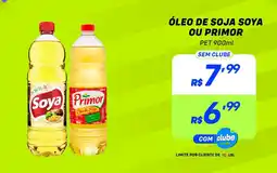 Prezunic Óleo de soja soya ou primor oferta