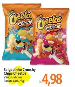 Atacadão Salgadinho Crunchy Chips Cheetos Vários sabores Pacote oferta