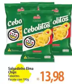 Atacadão Salgadinho Elma Chips Cebolitos Pacote oferta