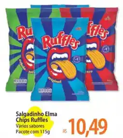 Atacadão Salgadinho Elma Chips Ruffles oferta