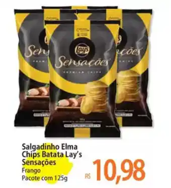 Atacadão Salgadinho Elma Chips Batata Lay's Sensações Frango Pacote oferta