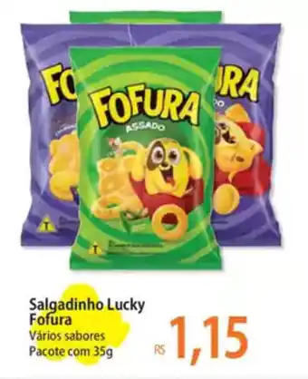 Atacadão Salgadinho Lucky Fofura oferta