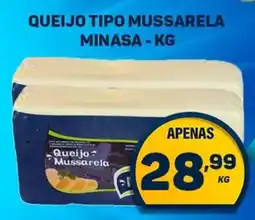 Dom Atacadista Queijo tipo mussarela minasa oferta