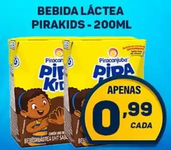 Dom Atacadista Bebida láctea pirakids oferta