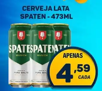 Dom Atacadista Cerveja lata spaten oferta