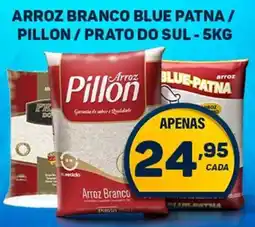 Dom Atacadista Arroz branco blue patna / pillon / prato do sul oferta