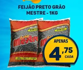 Dom Atacadista Feijão preto grão mestre oferta