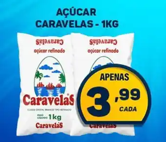 Dom Atacadista Açúcar caravelas oferta