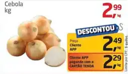 Tenda Atacado Cebola oferta