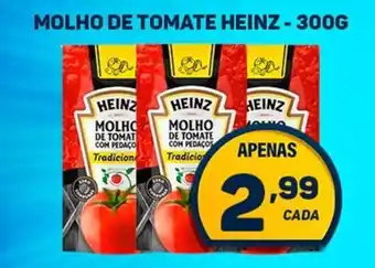 Dom Atacadista Molho de tomate heinz oferta