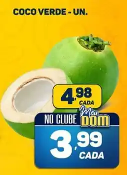 Dom Atacadista Coco verde - un. oferta