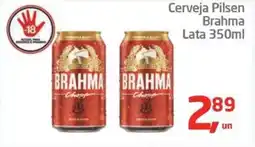 Tenda Atacado Cerveja Pilsen Brahma Lata oferta