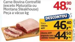 Tenda Atacado Carne Bovina Contrafilé oferta