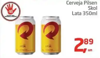 Tenda Atacado Cerveja Pilsen Skol Lata oferta