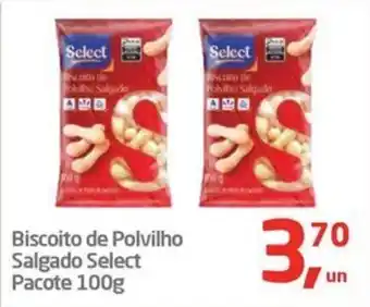 Tenda Atacado Biscoito de Polvilho Salgado Select oferta