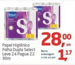 Tenda Atacado Papel Higiênico Folha Dupla Select oferta