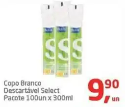 Tenda Atacado Copo Branco Descartável Select oferta