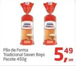 Tenda Atacado Pão de Forma Tradicional Seven Boys Pacote oferta