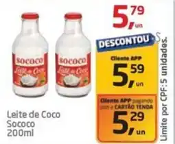 Tenda Atacado Leite de Coco Sococo oferta