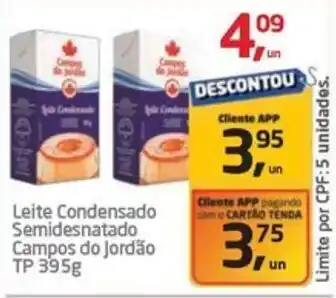 Tenda Atacado Leite Condensado Semidesnatado Campos do Jordão oferta