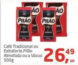 Tenda Atacado Café Tradicional ou Extraforte Pilão Almofada ou a Vácuo oferta