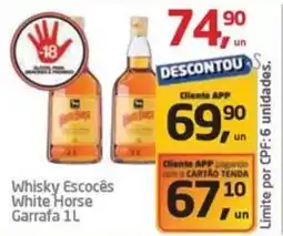 Tenda Atacado Whisky Escocês White Horse Garrafa oferta