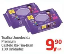 Tenda Atacado Toalha Umedecida Premium Castelo Rá-Tim-Bum oferta