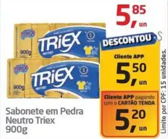 Tenda Atacado Sabonete em Pedra Neutro Triex oferta