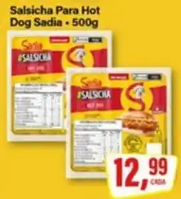 Rede Supermarket Salsicha Para Hot Dog Sadia oferta