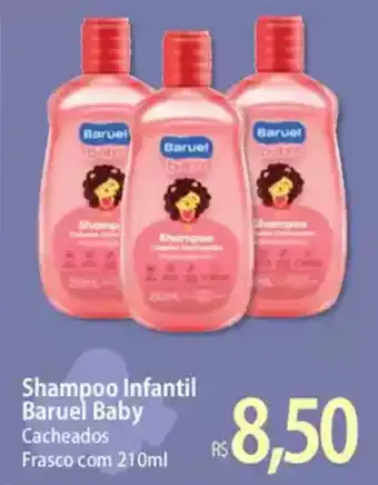 Atacadão Shampoo Infantil Baruel Baby Cacheados Frasco oferta