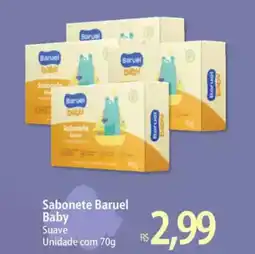 Atacadão Sabonete Baruel Baby Suave Unidade oferta