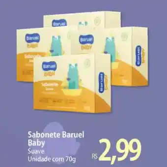 Atacadão Sabonete Baruel Baby Suave Unidade oferta