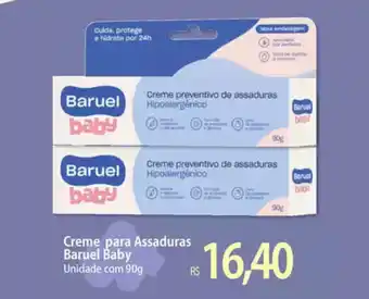 Atacadão Creme para Assaduras Baruel Baby Unidade oferta