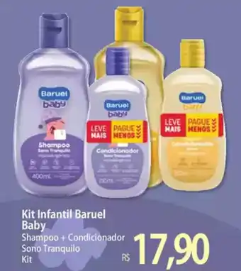 Atacadão Kit Infantil Baruel Baby Shampoo +Condicionador Sono Tranquilo oferta