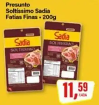 Rede Supermarket Presunto Soltíssimo Sadia Fatias Finas oferta