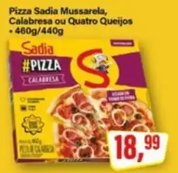 Rede Supermarket Pizza Sadia Mussarela, Calabresa ou Quatro Queijos oferta