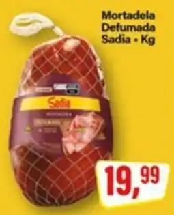 Rede Supermarket Mortadela Defumada Sadia . oferta