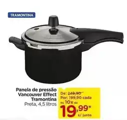 Carrefour Tramontina - panela de pressão vancouver effect oferta