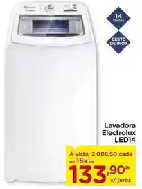 Carrefour De - lavadora electrolux led14 oferta