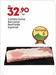 Supper Rissul Costela suína borrússia resfriada especial oferta