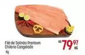 Muffato Premium - file de salmão chileno congelado oferta