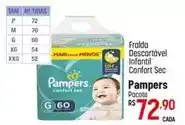 Muffato Pampers - fralda descartável infantil confort sec oferta