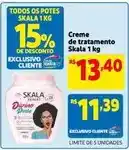 Mercado Extra Skala - creme de tratamento oferta