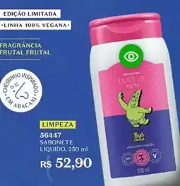 O Boticário O boticario - sabonete líquido oferta